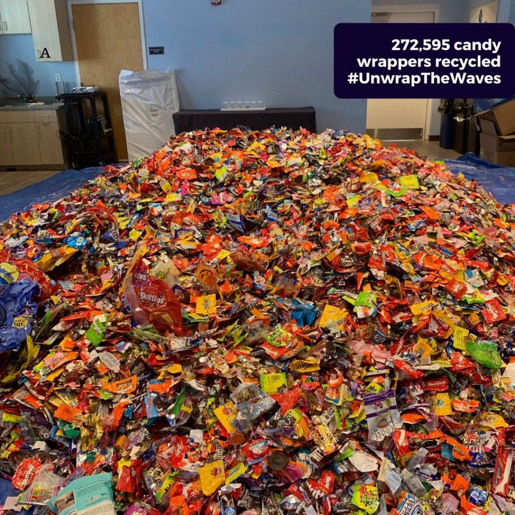 With the help of 34 schools and more than seven community partners throughout four counties, the 2019 initiative collected and recycled 272,595 candy wrappers.